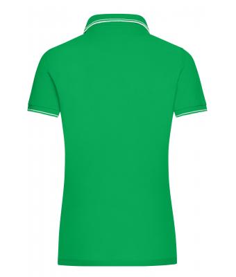 Dames Ladies' Polo Varengroen/wit 8207