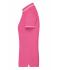 Dames Ladies' Polo Roze/wit 8207