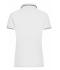 Damen Ladies' Polo White/navy 8207