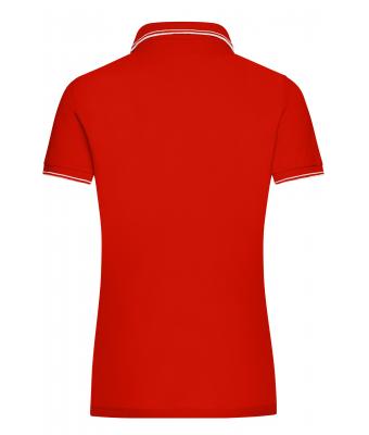 Ladies Ladies' Polo Tomato/white 8207
