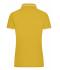 Femme Polo femme Jaune-soleil/blanc 8207