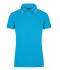Femme Polo femme Turquoise/blanc 8207