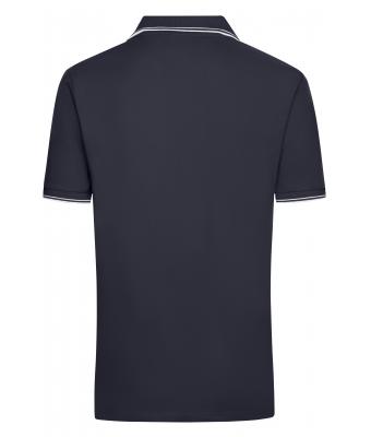 Heren Men's Polo Navy/wit 8208