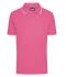 Heren Men's Polo Roze/wit 8208