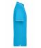 Heren Men's Polo Turquoise/wit 8208