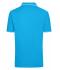 Heren Men's Polo Turquoise/wit 8208