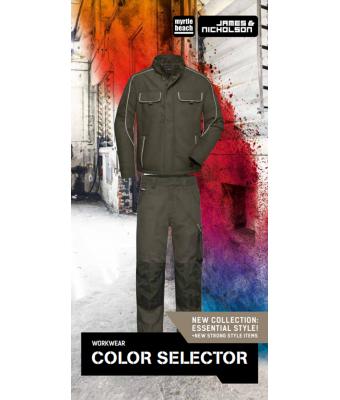 Unisexe Catalogue Workwear Color Selector DE 10341