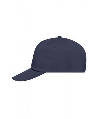 Unisex 5 Panel Promo Cap Lightly Laminated Navy 7570