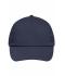 Unisex 5 Panel Promo Cap Lightly Laminated Navy 7570