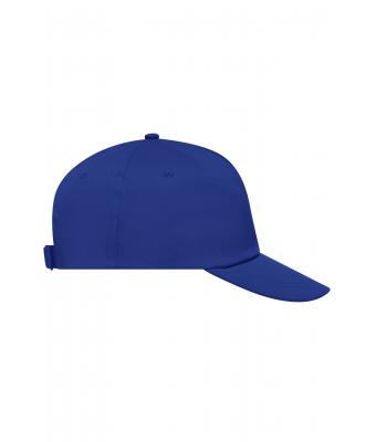 Unisex 5 Panel Promo Cap Lightly Laminated Royal 7570