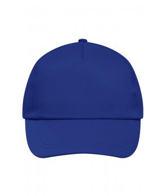 Unisex 5 Panel Promo Cap Lightly Laminated Royal 7570