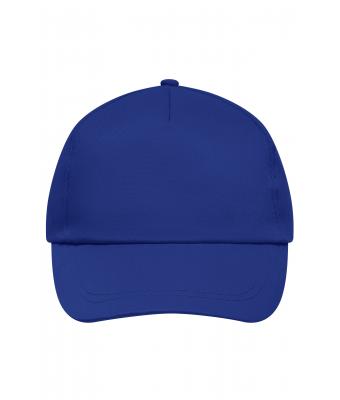 Unisex 5 Panel Promo Cap Lightly Laminated Royal 7570