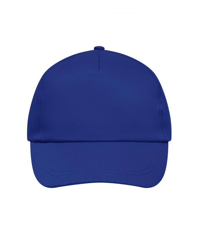 Unisex 5 Panel Promo Cap Lightly Laminated Royal 7570