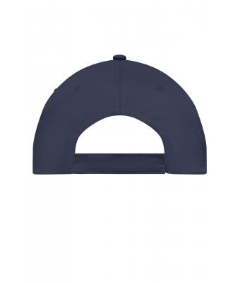 Unisex 5 Panel Promo Cap Lightly Laminated Navy 7570