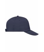 Unisex 5 Panel Promo Cap Lightly Laminated Navy 7570