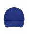 Unisex 5 Panel Promo Cap Lightly Laminated Royal 7570