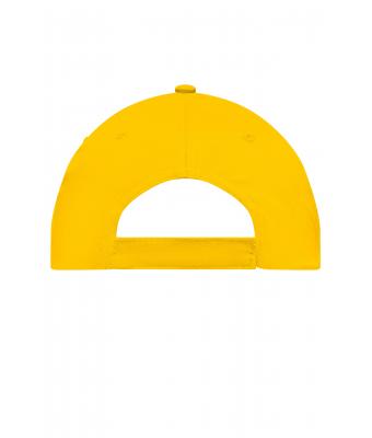 Unisex 5 Panel Promo Cap Lightly Laminated Goudgeel 7570