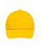 Unisex 5 Panel Promo Cap Lightly Laminated Gold-yellow 7570