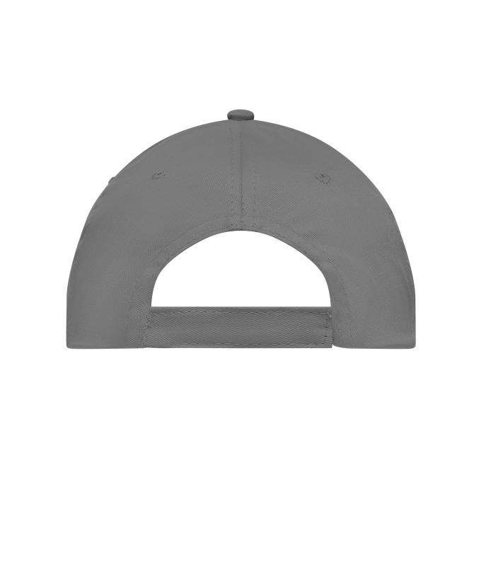 Unisex 5 Panel Promo Cap Lightly Laminated Dark-grey 7570