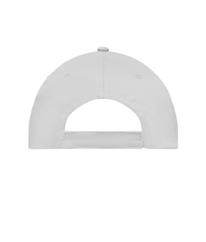 Unisex 5 Panel Promo Cap Lightly Laminated Light-grey 7570