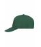 Unisex 5 Panel Promo Cap Lightly Laminated Dark-green 7570