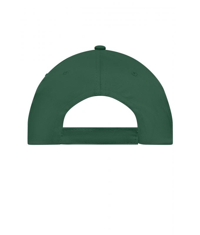 Unisex 5 Panel Promo Cap Lightly Laminated Dark-green 7570