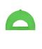 Unisex 5 Panel Promo Cap Lightly Laminated Lime-green 7570