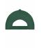 Unisex 5 Panel Promo Cap Lightly Laminated Donkergroen 7570