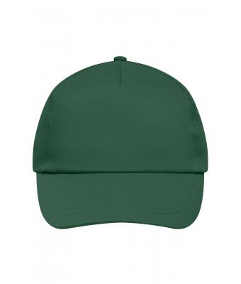 Unisex 5 Panel Promo Cap Lightly Laminated Donkergroen 7570