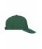 Unisex 5 Panel Promo Cap Lightly Laminated Dark-green 7570