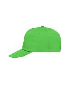 Unisex 5 Panel Promo Cap Lightly Laminated Lime-green 7570
