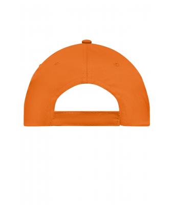 Unisex 5 Panel Promo Cap Lightly Laminated Oranje 7570