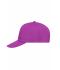 Unisex 5 Panel Promo Cap Lightly Laminated Paars 7570