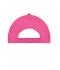 Unisex 5 Panel Promo Cap Lightly Laminated Pink 7570