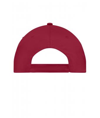 Unisex 5 Panel Promo Cap Lightly Laminated Wijnrood 7570
