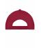 Unisex 5 Panel Promo Cap Lightly Laminated Wijnrood 7570