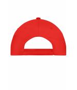 Unisex 5 Panel Promo Cap Lightly Laminated Signal-red 7570