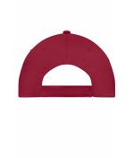Unisex 5 Panel Promo Cap Lightly Laminated Wine 7570