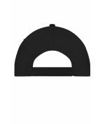 Unisex 5 Panel Promo Cap Lightly Laminated Black 7570