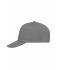 Unisexe Casquette 5 panneaux Gris-foncé 7570