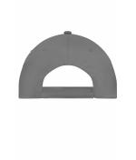 Unisexe Casquette 5 panneaux Gris-foncé 7570