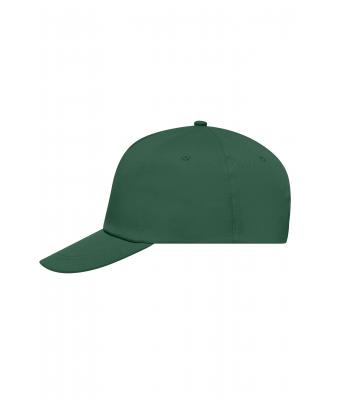 Unisexe Casquette 5 panneaux Vert-foncé 7570