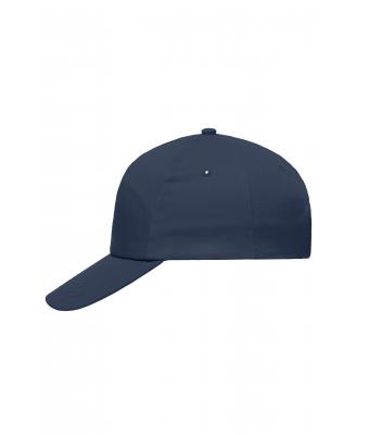 Unisex 5 Panel Promo Cap Laminated Navy 7571