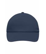 Unisex 5 Panel Promo Cap Laminated Navy 7571