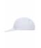 Unisex 3 Panel Promo Cap White 7572