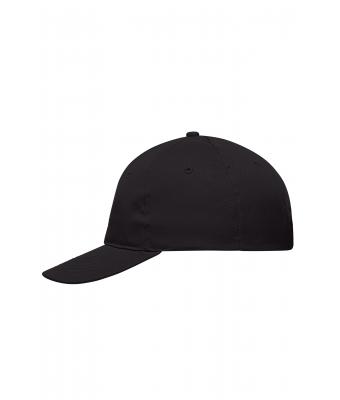 Unisex 6 Panel Promo Cap Black 7573