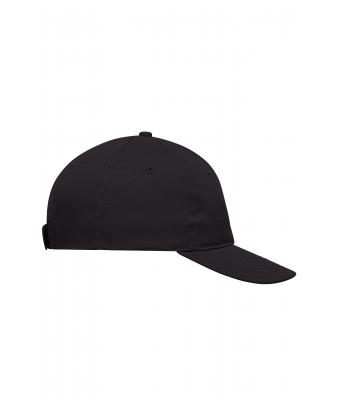 Unisex 6 Panel Promo Cap Black 7573