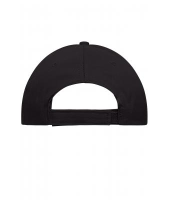 Unisex 6 Panel Promo Cap Black 7573