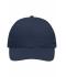 Unisex 6 Panel Promo Cap Navy 7573