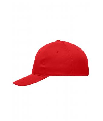 Unisex 6 Panel Promo Cap Signaal-rood 7573